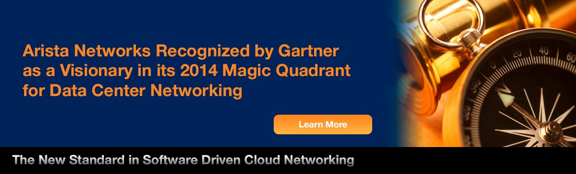 Arista Software Driven Cloud Networking
