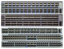 Low Latency Network Switch Line Cards