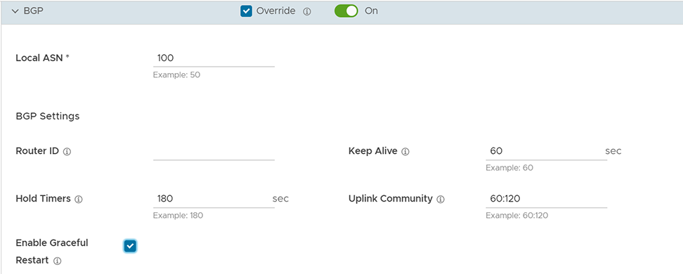 VeloCloud SD-WAN 6.3 - Administration Guide - Configure Dynamic Routing ...