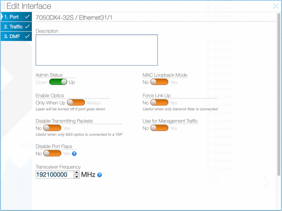 DMF Deployment Guide - Managing Switches and Interfaces - Arista