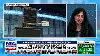 Artificial intelligence has become real intelligence: Arista CEO Jayshree Ullal